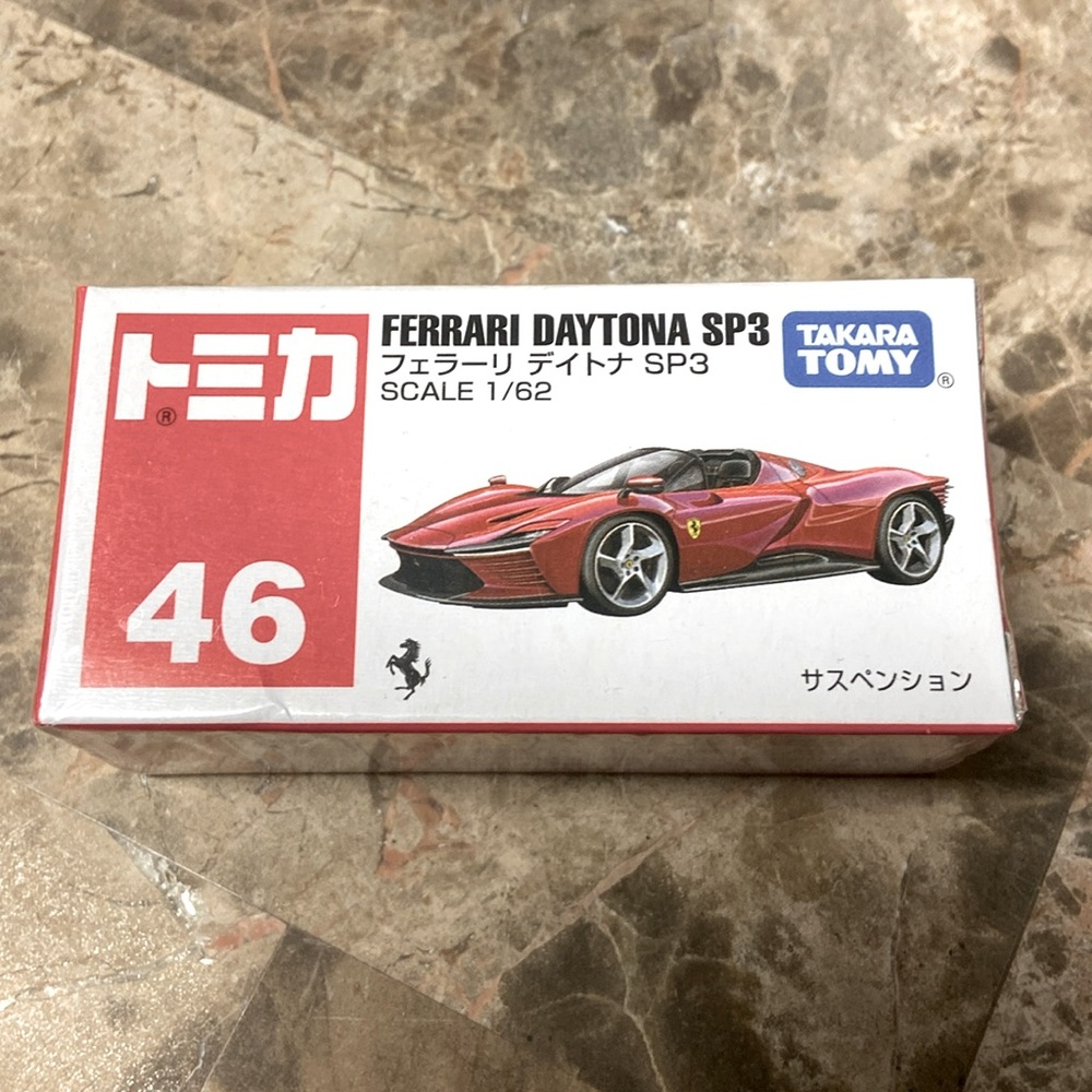 Takara Tomy Ferrari Daytona SP3 Japanese car toy toys Japan red sports 46